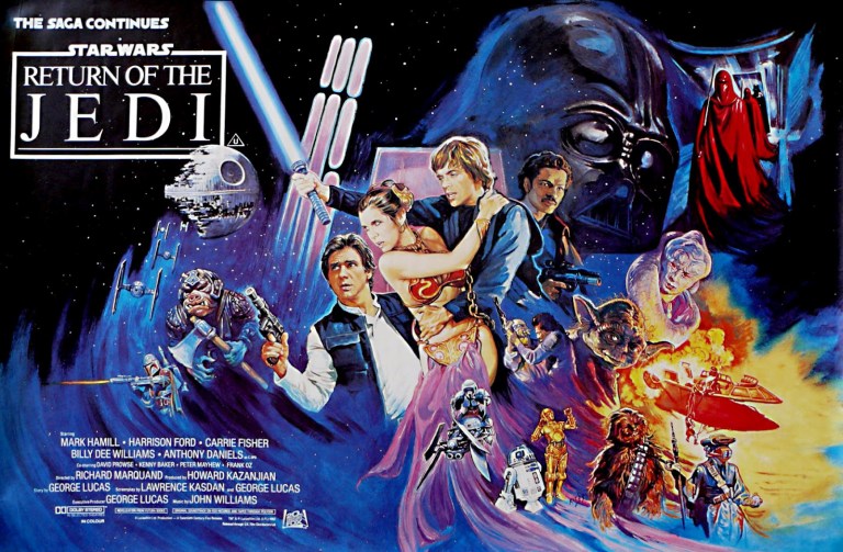 Star Wars - Return Of The Jedi (1983) British Quad