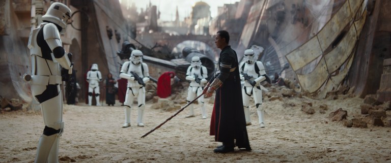 Rogue One: A Star Wars Story
(Donnie Yen)
Ph: Film Frame
©Lucasfilm LFL